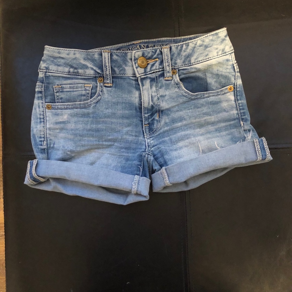 American Eagle super stretchy jean shorts